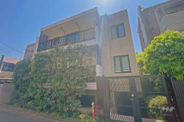 サンウッド西麻布の外観（北西側から）