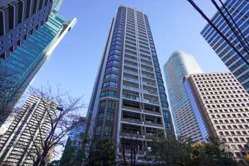 パークコート六本木ヒルトップの外観（南西側から）