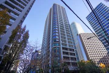 パークコート六本木ヒルトップの外観（南西側から）