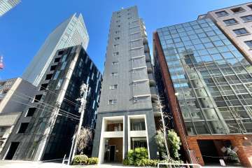 エステムプラザ愛宕虎ノ門レジデンスの外観（南側から）