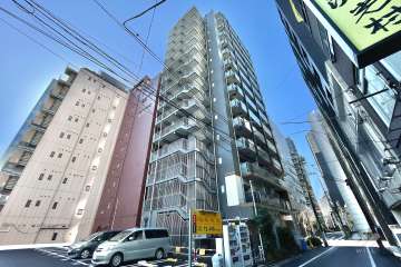 エステムプラザ愛宕虎ノ門レジデンスの外観（北側から）