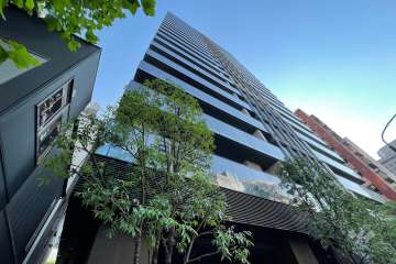 ウェリスタワー愛宕虎ノ門の外観（北東側から）