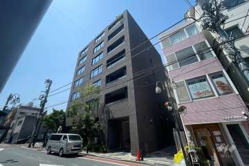 ザパークハウスグラン南青山高樹町の外観（北東側から）