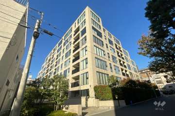 グランスイート広尾の外観（南側から）