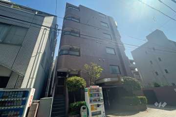 グランレーブ南麻布の外観(北東側から)