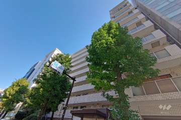 チュリス西麻布の外観（南西側から）