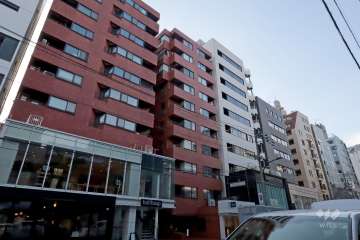 南青山ユニハイツの外観（北東側から）