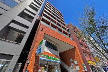 ランジェ青山の外観(南西側から)