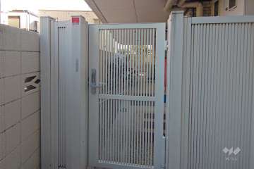 駐輪場出入り口