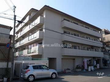 リバーサイド武庫川の外観（北東側から）