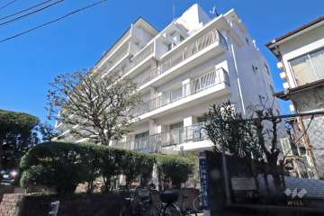 第二白金ハウスの外観(南東側から)