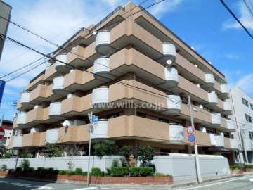 グラン・ドムール杭瀬1の外観（南東側から）