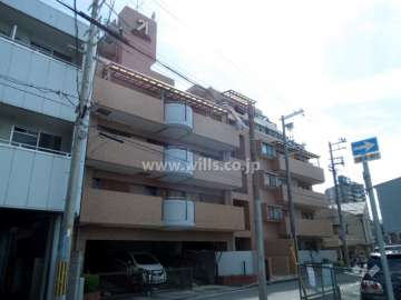 グラン・ドムール杭瀬1の外観（北西側から）