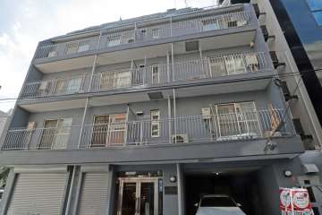 チサンマンション南麻布外観写真(北側から)