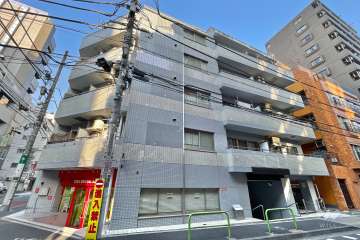 サン麻布十番の外観（南東側から）