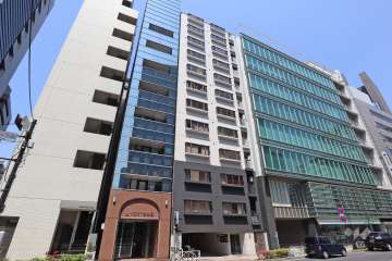 芝マンションの外観（南東側から）