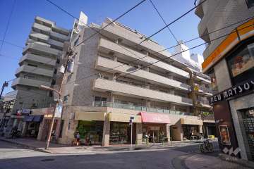 麻布十番ハウスの外観（北西側から）