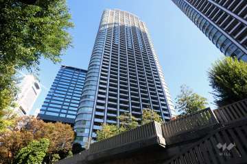 東京ツインパークスレフトウイング外観(南側から)