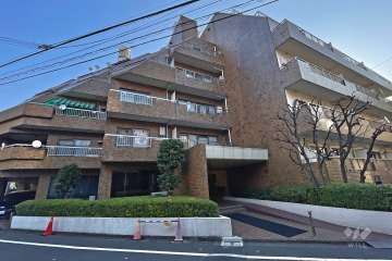 ボーン赤坂の外観（南西側から）