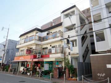 ローズマンションの外観（北西側から）