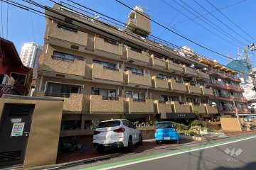 大和コーポの外観（南西側から）