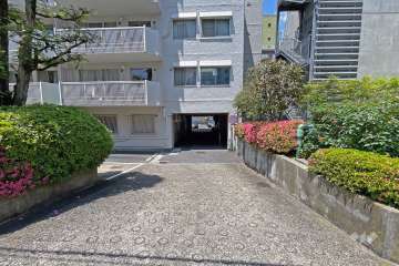 駐車場の出入り口