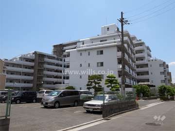 サンヴェール武庫之荘の外観（北西側から）