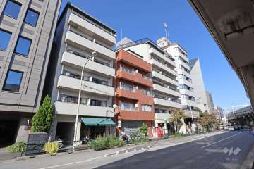 オリエンタル南麻布の外観(南西側から)