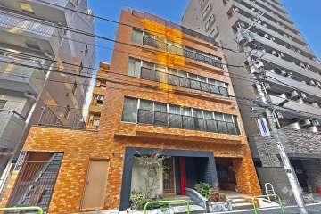 麻布プレイスの外観（南東側から）