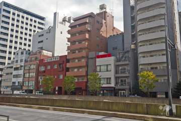 エムエフ新橋の外観（北西側から）