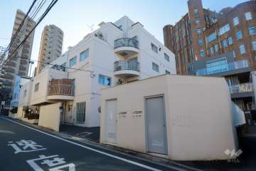 シェトワ白金台の外観(北西側から)