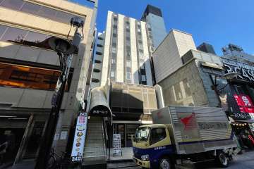 赤坂ベルゴの外観（北西側から）