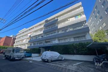 高輪ハイツの外観（南東側から）