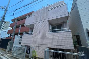 ノーブル高輪の外観（南側から）