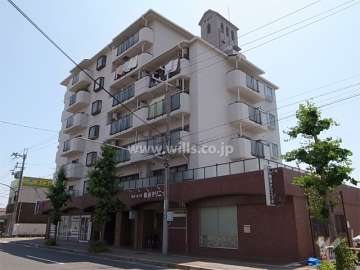 キャピタル武庫川の外観（北東側から）