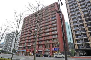 グランドパレス田町の外観（北東側から）