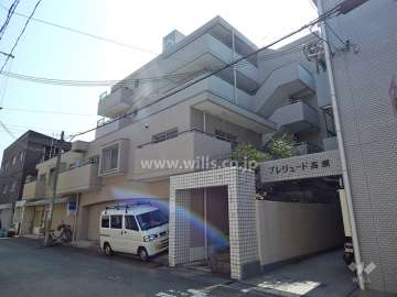 イスズハイツベル立花Part2の外観（北西側から）