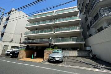 グレイス西麻布の外観（南東側から）