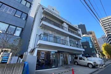 南青山ＩＢハイツの外観（南東側から）