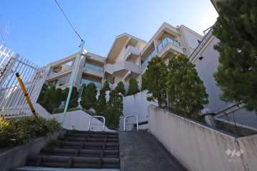 オープンレジデンシア高輪プレイスの外観（西側から）(B棟)