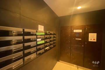 共用ポストと宅配ボックス