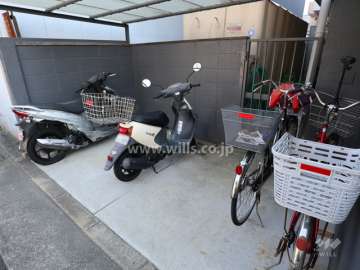 バイク置場