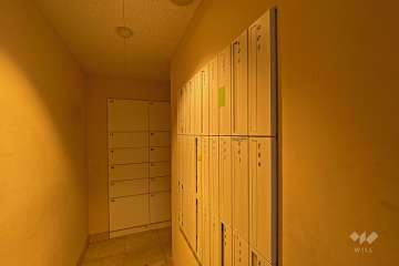 共用ポストと宅配ボックス