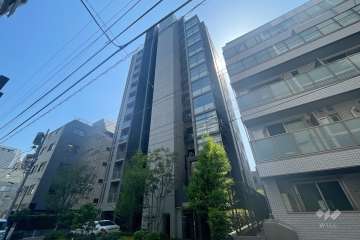 シティハウス南麻布1丁目の外観（北側から）