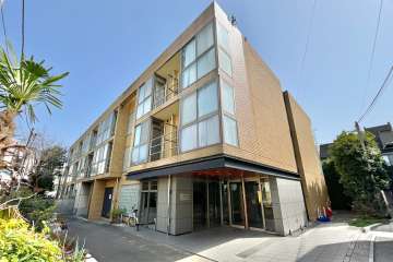 メイクスデザイン白金台の外観（南西側から）