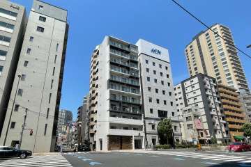 シーフォルム東麻布の外観（南東側から）