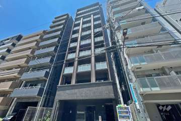 クレイシア芝浦の外観（南側から）