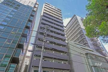 ステージグランデ芝大門の外観（南東側から）