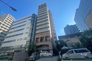 エステムプラザ芝公園の外観（北西側から）