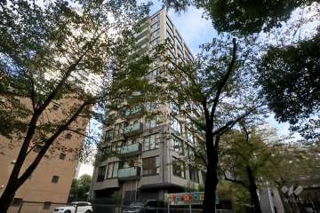 パークコート赤坂桜坂の外観(西側から)